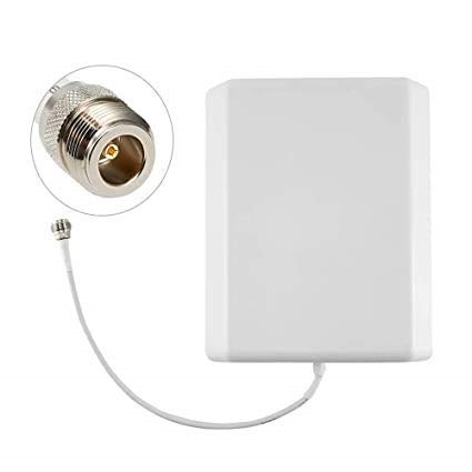 Indoor antenna used to distribute boosted signal